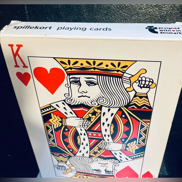 Spillekcort Other - Oversized Jumbo Spillekort Playing Cards Magic Tricks Full Deck Crafts 7.5" × 5"